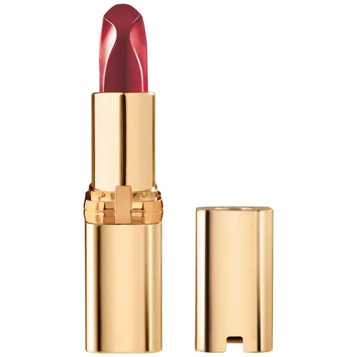 L'Oreal Paris Colour Riche Lápiz Labial Rojo, de Larga Duración, Acabado Satinado a Prueba de Manchas con Aceite de Argán Hidratante y Vitamina E,