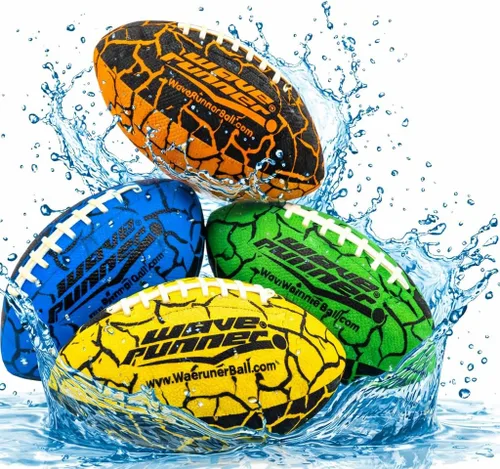 Wave Runner Grip It, tamaño 9.25 pulgadas, fútbol acuático, juguetes de playa, juegos para niños al aire libre para verano, juguetes de piscina,