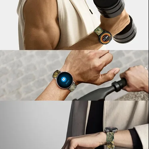 Miniatura 6 de Compatible con Samsung Galaxy Watch 6 5 4 Band/Active 2 Watch Band 1.575 in 1.732 in, Watch 4 Classic Band 1.811 in 1.654 in/Galaxy Watch 3 Band
