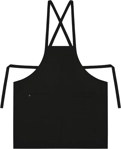 a mont Delantales de chef para mujeres y hombres (protector seco estándar AA2095 y AA2095X) - Delantal con correa para el cuello con bolsillos de 33