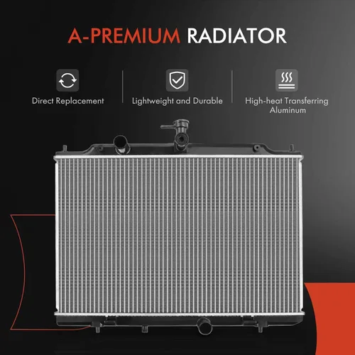 Miniatura 7 de A-Premium Conjunto de radiador de refrigerante del motor compatible con Nissan NV200 2013-2021 y Chevrolet City Express 2015 2016 2017 2018, L4 2.0L
