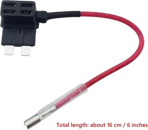 Miniatura 7 de Fusible 5X Add-A-Circuit Fusible TAP Adaptador estándar ATO ATC Soporte de cuchilla con 5 fusibles de 15 A para automóvil, camión, fusibles
