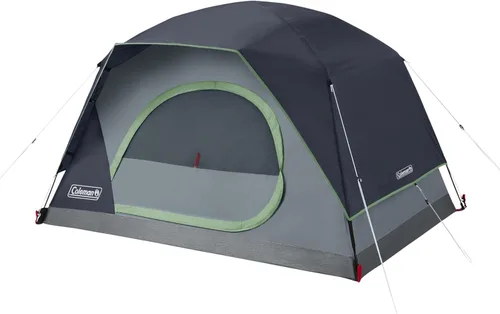 Miniatura 11 de Coleman Tienda Skydome con configuración en 5 minutos, tienda resistente al clima para 2/4/6/8 personas con toldo para lluvia y bolsa de transporte