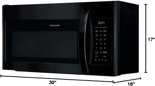 Miniatura 4 de Frigidaire FFMV1846VB - Microondas de 30 pulgadas para fijar sobre la cocina, de 1.8 pies cúbicos de capacidad, en color negro