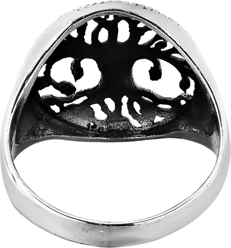 Miniatura 4 de Anillo de plata de ley 925 de AeraVida Inquebrantable Árbol de la Vida
