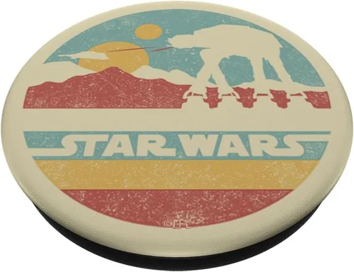 Miniatura 2 de Star Wars AT-AT Retro Mountain Range PopSockets PopGrip: agarre intercambiable para teléfonos y tabletas
