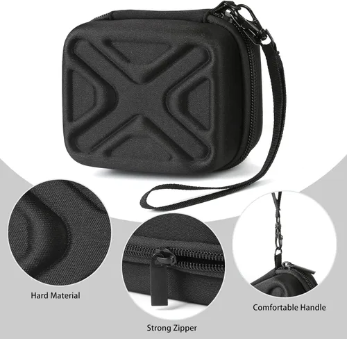 Miniatura 4 de Funda para cámara digital AbergBest 21 Mega Pixels 2.7" LCD recargable HD/Kodak Pixpro/Canon PowerShot ELPH 180/190/Sony DSCW800/DSCW830, funda Negro