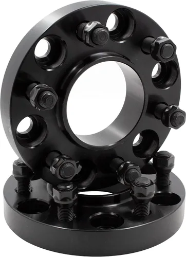 Wheel Accessories Parts 2 Piezas Espaciadores de Rueda Centrados en el Buje 6x5.5 6x139.7mm 1.00 Pulgada de Grosor 78.1mm Buje M14x1.5 14x1.5 Rosca