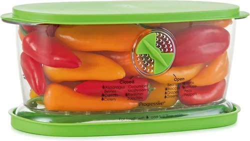 Miniatura 9 de PrepWorks Berry Keeper, rojo - Almacenamiento que mejora la frescura para bayas y frutas pequeñas