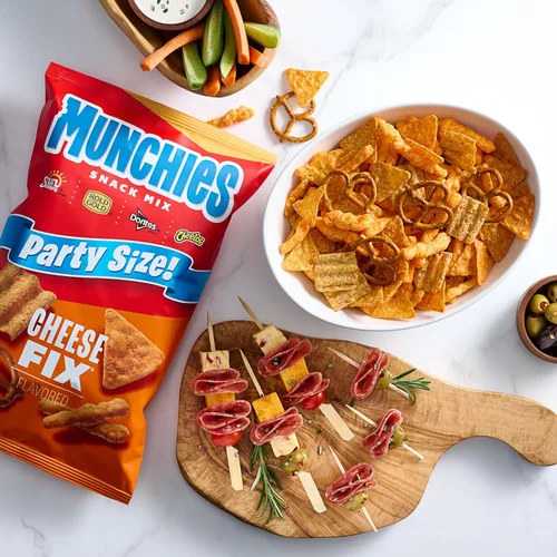 Miniatura 3 de Munchies Snack Mix, Cheese Fix, 1.75 onzas (paquete de 64)