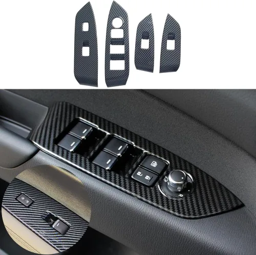 Miniatura 9 de AOKIO Cubierta de Panel Trim de Palanca de Cambios de Consola Central Interior para Accesorios Mazda CX5 CX-5 2017 2018 2019 2020 2021 2022 2023