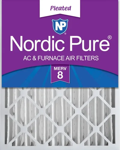 Miniatura 42 de Nordic Pure 12 x 24 x 4 (tamaño real: 11 1/2 x 23 3/8 x 3 5/8) de carbono puro plisado para reducción de olores Merv 8, filtro para horno, 1 paquete