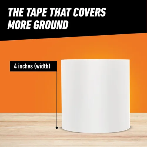 Miniatura 6 de Gorilla - Cinta adhesiva impermeable (10 x 10 pies), color blanco