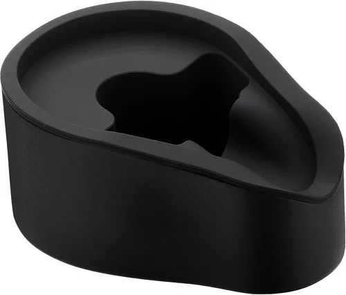 Normcore Soporte para Portafiltro, Estación de Apisonamiento de Portafiltro, Acero Inoxidable 304 con Soporte de Apisonamiento de Silicona para Negro