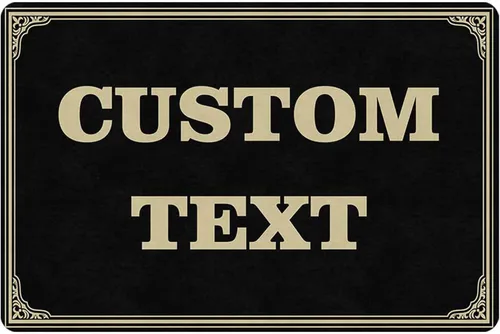 Miniatura 13 de Felpudo personalizado de texto/logotipo/foto, tapete de bienvenida personalizado con respaldo antideslizante para interiores y exteriores, tapete