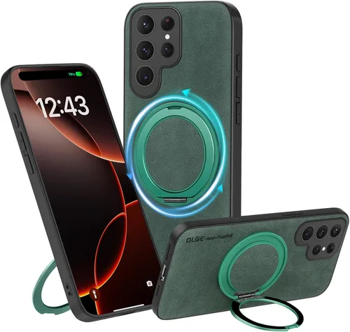 Miniatura 39 de Funda de silicona con soporte para iPhone 17 Pro [compatible con MagSafe] [Protección completa de la cámara] (6.3 pulgadas 2025), fundas de teléfono