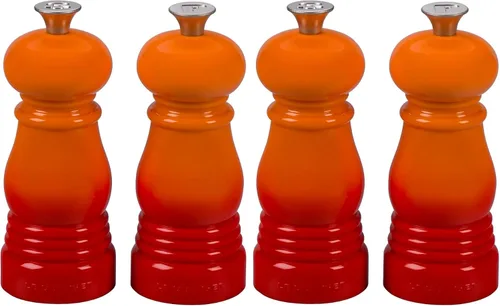 Miniatura 7 de Le Creuset Petite Juego de Molinillo de Sal y Pimienta, 5" x 2" cada uno, Blanco