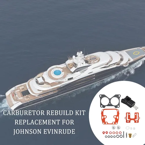 Miniatura 5 de labwork Kit de reparación de carburador de repuesto para Johnson Evinrude V4 85 90 100 115hp V6 125 140 175 200 235hp