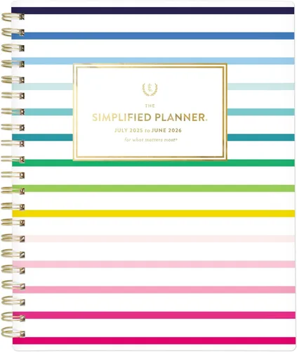 Miniatura 14 de AT-A-GLANCE Planificador académico 2025-2026, simplificado por Emily Ley, semanal y mensual, 5-1/2 x 8-1/2 pulgadas, pequeño, pestañas mensuales