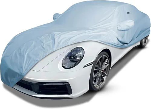 Miniatura 30 de iCarCover Funda Premium para Automóvil para Porsche 356B, 356C de 1960-1965, Resistente al Agua para Todo Tipo de Clima, Ajuste Personalizado