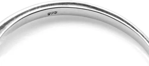 Miniatura 4 de Silvershake Anillo de plata de ley 925 con topacio azul y suizo, chapado en oro blanco y azul suizo