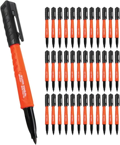 Miniatura 13 de Klein Tools 8610112 Skribes Marcadores Permanentes de Punta Fina, Tinta de Grado Profesional, Marcador Multisuperficie para Sitios de Trabajo