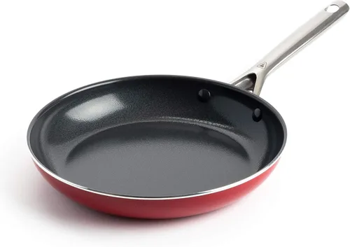 Miniatura 13 de Wok multifunción de cerámica antiadherente con textura saludable de 11 pulgadas / sartén de uso diario / Sartén de chef con tapa