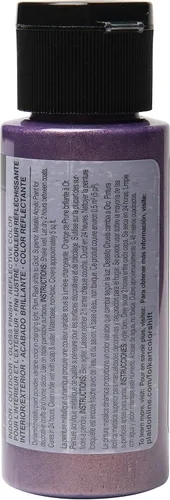 Miniatura 2 de FolkArt Pintura de cambio de color, 2 onzas, Plum Flash 2 Fl Oz Flash de ciruela