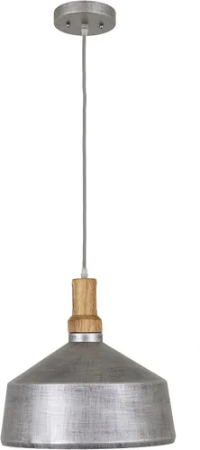 Miniatura 7 de Yosemite Home Decor Colgante Gris Plateado Collection One Light