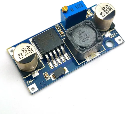 Miniatura 2 de FainWan 5pcs LM2596S-ADJ módulo de alimentación DC-DC Buck Regulador 3A ajustable 5V/12V/24V