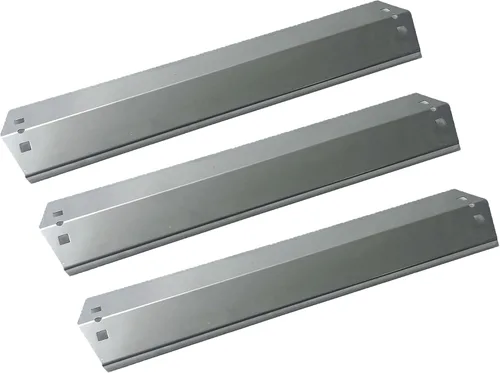 Miniatura 7 de Parts DP105 - Placas térmicas de acero porcelánico de 18 15/16 x 3 7/8 pulgadas, repuesto para parrilla de gas CharGriller
