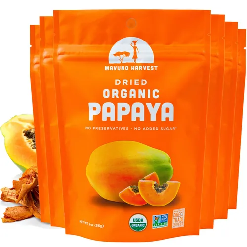 Miniatura 22 de Mavuno Harvest - Fruta seca 100% orgánica, 6 paquetes de 2 onzas de Jaca