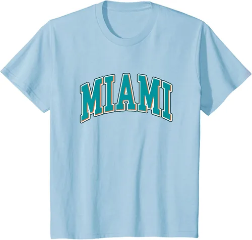 Miniatura 8 de Miami - Hometown Pride - Diseño retro - Camiseta clásica