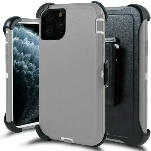 Miniatura 7 de Defender - Funda protectora compatible con iPhone 12 Pro Max, funda híbrida a prueba de golpes, diseño de doble capa, cubierta dura diseñada