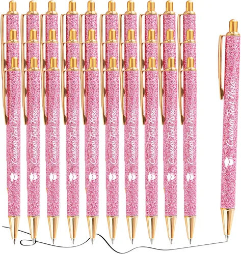 Miniatura 51 de Aolun 10 bolígrafos personalizados con nombre, bolígrafo retráctil con mensaje de texto para mujeres, enfermeras, escritura, cumpleaños, graduación