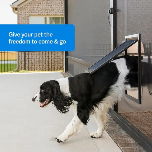 Miniatura 2 de PetSafe Puerta con Malla para Mascotas - Resistente, Resistente a Desgarros y Perforaciones, Solapa de Malla para Perros y Gatos - Compatible