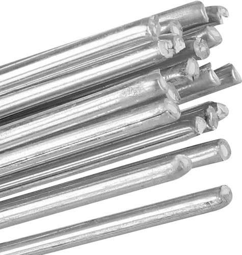 Miniatura 5 de Varillas de soldadura de aluminio, paquete de 20 cables universales de soldadura de aluminio de baja temperatura para energía eléctrica, química