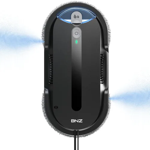 Miniatura 9 de BNZ Robot Limpiador de Ventanas Inteligente, Limpiador de Ventanas con Turbo Doble y Doble Espray Automático con Múltiple Sistema de Seguridad