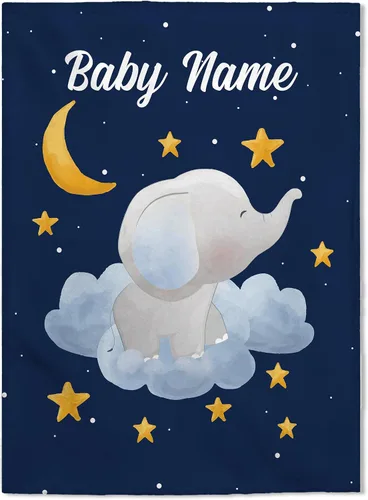 Miniatura 9 de FLOCHIL Manta de bebé personalizada para niños, manta de bebé personalizada con nombre, manta de bebé occidental personalizada, regalo para baby