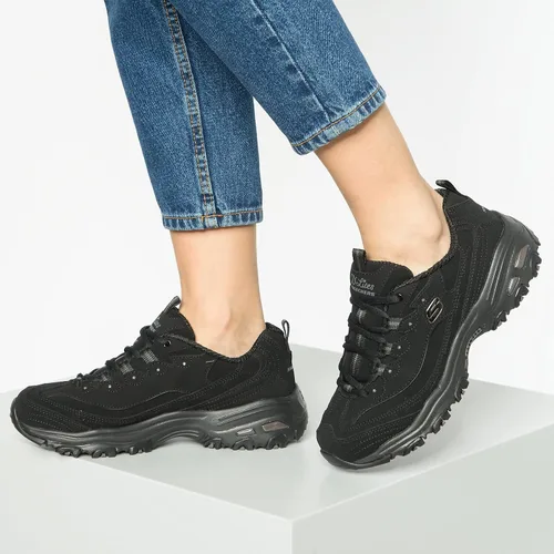 Miniatura 2 de Skechers D'Lites - Tenis de espuma viscoelástica con cordones para mujer