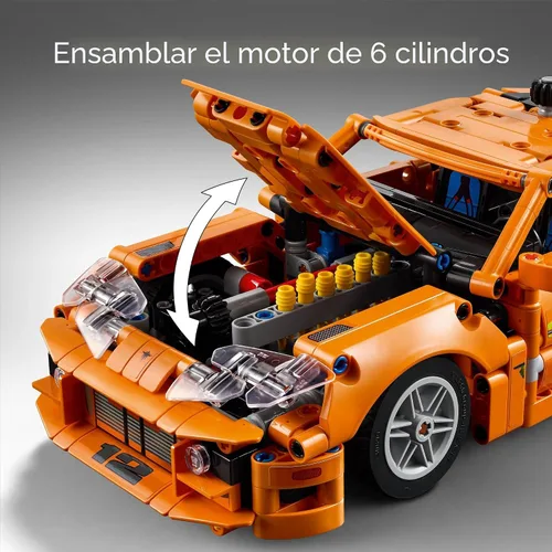 Miniatura 4 de LEGO Technic Fast and Furious Toyota Supra MK4 Kit de construcción - Auto de juguete para niños, niños y niñas, a partir de 9 años - Regalo creativo