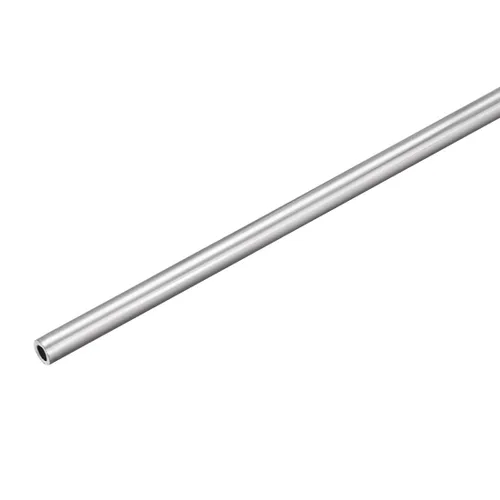 uxcell 6063 tubo recto redondo de aluminio inconsútil de la tubería 1 pies 3 longitud 0,117 pulgadas OD 0,078 pulgadas ID