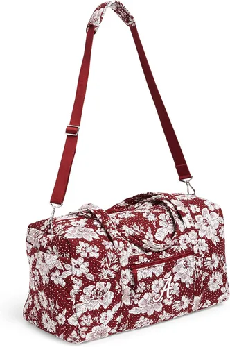 Miniatura 3 de Vera Bradley Women's Cotton Collegiate Large Travel Duffle Bag (Multiple Teams Available)