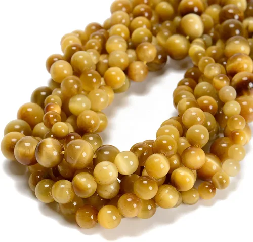 Miniatura 42 de 65 cuentas de jade blanco de 0.236 pulgadas, piedra natural, piedras preciosas redondas auténticas para hacer pulseras de bricolaje, joyas, cuerdas