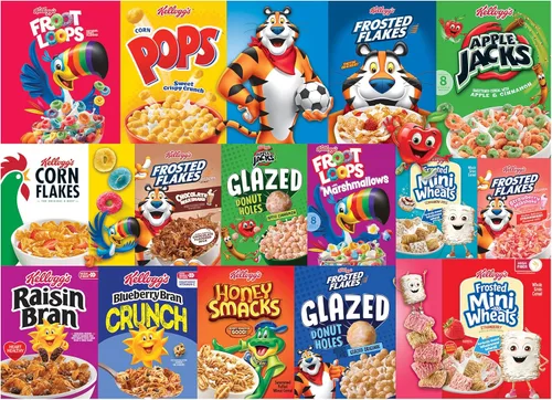 Miniatura 13 de RoseArt - Kellogg's - Anuncios de cereales - Rompecabezas de 1000 piezas para adultos