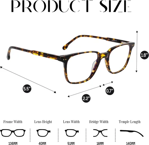 Miniatura 3 de FAA'N Gafas de luz azul para mujeres y hombres, falsos transparentes, para computadora, juegos, moda, cuadrados, aviador, sin receta