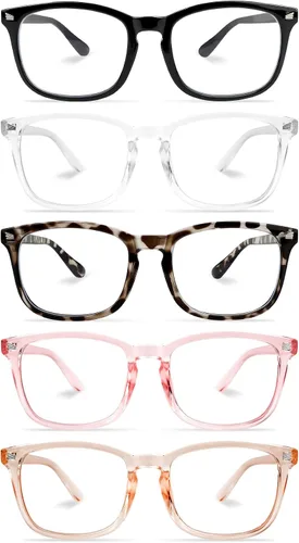 Miniatura 12 de NZKNP Blue Light Glasses for Woman Men,Blue Light Blocking Glasses,Clear Glasses