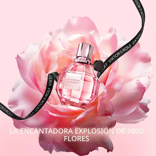 Miniatura 3 de Viktor&Rolf - Flowerbomb Eau de Parfum - Perfume para mujer - Floral y amaderado - Con notas de vainilla, jazmín y rosa
