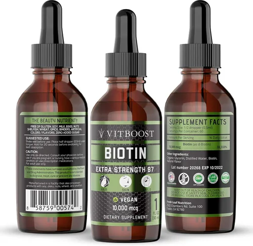 Miniatura 3 de VITBOOST Líquido vegano B12 Gotas 60 x 5000mcg Extra Strength sabor frambuesa VIT B12 Suplemento sublingual líquido de metilcobalamina y extra
