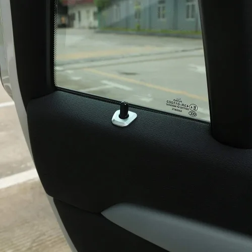Miniatura 5 de YIWANG 4 unids ABS cromo para BMW X1 F48 2016-2019 cerradura de puerta de coche pegatinas ajuste pegatinas coche accesorios para BMW X2 F47 2018 2019